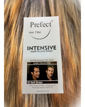 اسپری پرپشت کننده مو پرفکت قهوه ای تیره - perfect